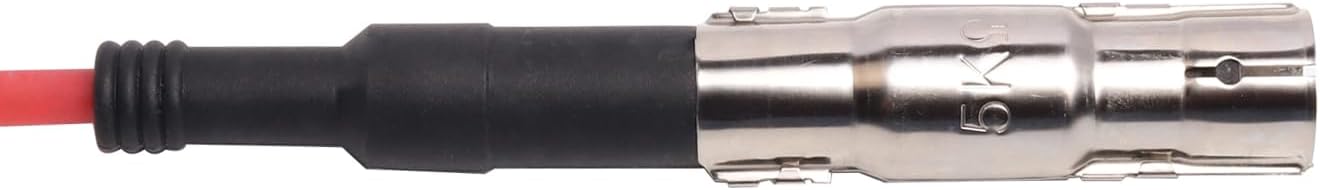 ENA Set of 6 Blue Ignition Coil with 12 Iridium Spark Plug and Red Wire Set Compatible with Mercedes-Benz Crossfire C240 C280 C320 CLK320 E320 ML320 ML350 SLK320 Replacement for 0001587303 UF359