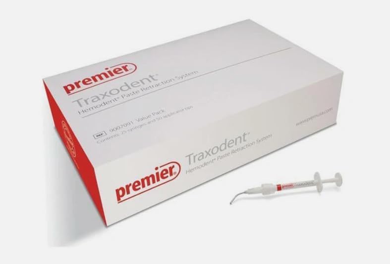 Premier Traxodent Hemodent Paste Retraction System Value 25 / PK