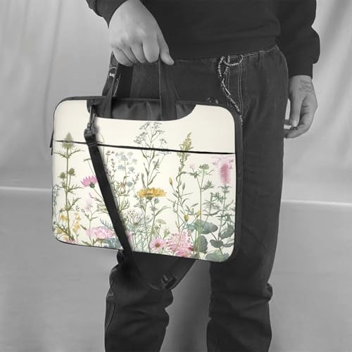 Funda para portátil con diseño retro floral miniatura 2