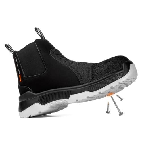 Tundra Flex Work Boots | Made in Mexico | Waterproof, Slip, Oil & Abrasion Resistant | Safety Footwear for Construction, Industrial & Heavy-Duty Jobs4