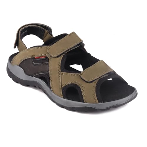 Image of Red Chief Leather Sandals for Men