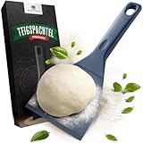 Edelfeld - Flexibler Teigspachtel Pizza mit Antihaftbeschichtung [10 cm] - Spülmaschinengeeigneter Pizza Spachtel - Lebensmittelechter & Hygienischer Pizzaspachtel aus Kunststoff - Pizzateig Spachtel
