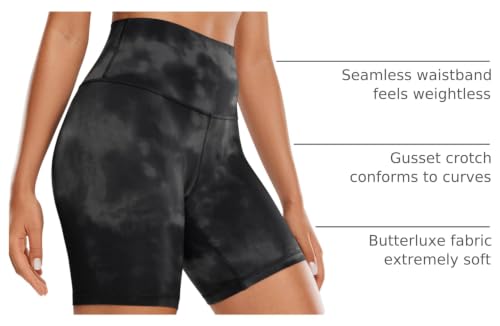 Image of CRZ YOGA Butterluxe Biker Shorts 6 inch | Extremely Soft, Gentle Compression, Yoga, High Waisted, for Women