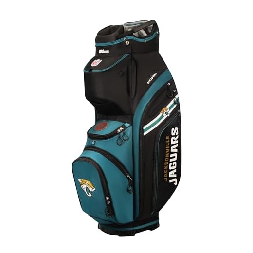 Jacksonville Jaguars NFL Golf Cart Bag