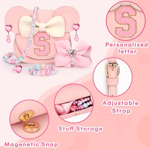 Image of mibasies Toddler Purse Gifts for Girls: 3 Year Old Girl Gifts, Girl Toys Purse Set