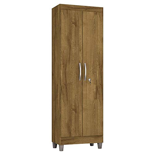 Armário multiuso Chicago 2 Portas Notável Móveis - Rústico