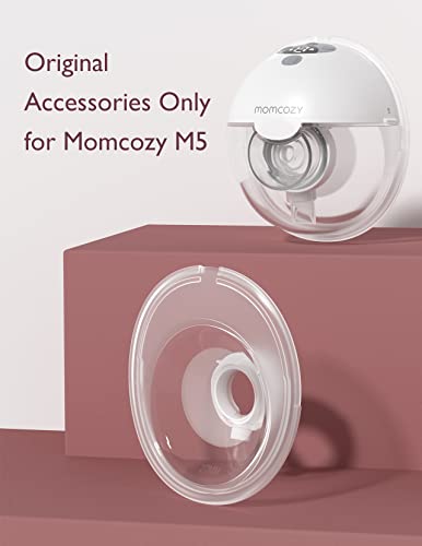 Image of Momcozy M5 Double-Sealed Flange 27mm. Original M5 Breast Pump Replacement Accessories, 1PC (27mm)