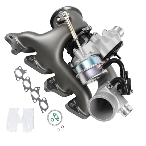 Turbo Turbocharger Compatible with 2011-2015 Cruze & 2016 Cruze Limited, for 2013-2021 Trax & 2012-2020 Sonic & 2013-2021 Encore, 1.4L Engines, Replace# 55565353 667-203, OE Quality