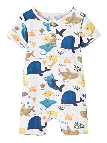 Name It Baby - Jungen Nbmharim Sunsuit Jumpsuit, Sphinx/AOP:AOP, 56 EU