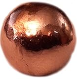 StarStuff.Rocks High Polish Premium Pure Solid Copper Sphere - Ball 1 1/8' - Healing Energy Orb Sphere Mineral, Mental Agility, Grounding, Eurythymy, Movement Therapy