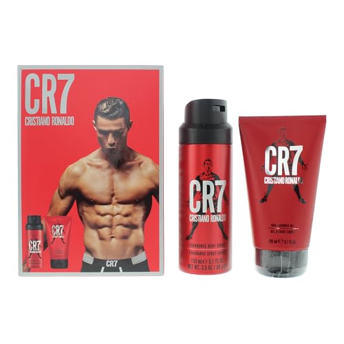 Cristiano Ronaldo Cr7 2 Piece Gift Set: Shower Gel 150ml - Body Spray 150ml
