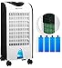 Produktbild KESSER® 3in1 Mobile Klimaanlage | Klimagerät | Ventilator Klimaanlage | 4 L Tank Timer 3 Stufen | Ionisator Luftbefeuchter | Luftkühler | Schwarz/Weiß