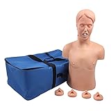muñeco rcp barato ✔ Características: Obstrucción normal de las vías respiratorias análoga a; Operación estándar de RCP: respiración artificial y compresiones cardíacas; Expansión del tórax cuando las vías respiratorias solían pasar; Asfixia, análogo de obstrucción de las vías respiratorias por cuerpos extraños;