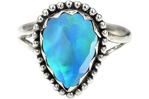 Stunning Aurora Opal Ring: A Captivating Accessory for Special Occasions