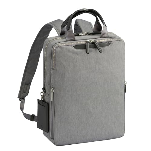 [エースジーン] ビジネスリュック フィッテムヘザー 12L A4 13.3インチPC メランジ素材 20111 グレー