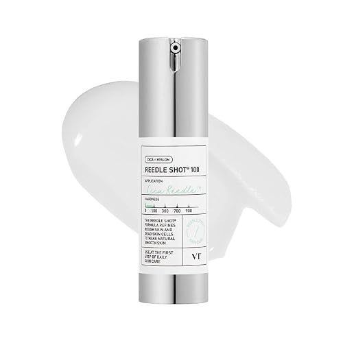 VT Reedle Shot 100 Korean Microneedle Essence 30ml | Cica Reedle Exfoliating Serum for Glass Skin