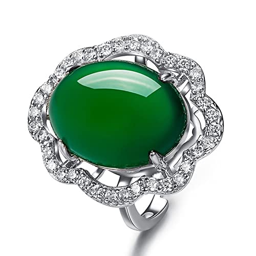 Bague émeraude en argent 925 pour femme | Bijoux fins