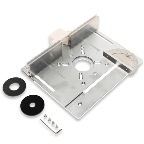 Elestoria Aluminum Router Table Insert Plate...
