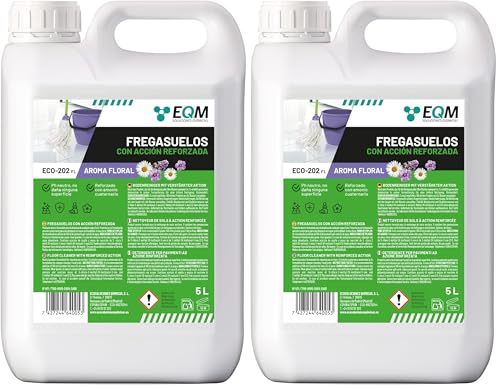 Fregasuelos con Acción Reforzada para Toda Clase de Superficies 5L Pack 2