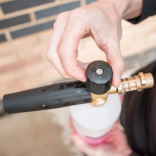 Meguiar's G194000EU Ultimate Car Snow Foam Cannon Lance Kit Kärcher compatible Nilfisk compatible Bosch compatible, Ultimate Snow Foam Cannon Kit Including 946 ml Snow Foam - Image 5