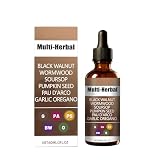 Assenzio di noce nera | Supporta la pulizia e la digestione delicate dell'intestino | 2 once,1pcs