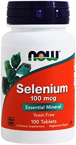 Selênio Seleniüm 100Mcg (100 Tabs) Now Foods