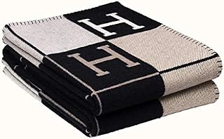 Petpany Blanket Fashion Knitted Large Super Soft Flying Thread Throw Wool & Cashmere
