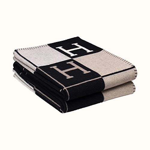 Petpany Blanket Fashion Knitted Large Super Soft Flying Thread Throw Wool & Cashmere