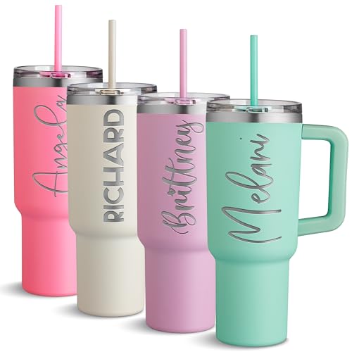 Be Burgundy 40 Oz Personalized Tumbler