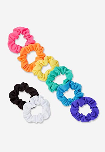 Justice Rainbow Scrunchies - 8 Pack
