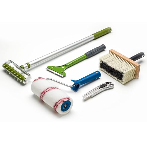 Colorus Tapezier Set 5 tlg | Tapezierset Tapetenigel...