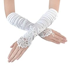 Fingerless 15 Inch White