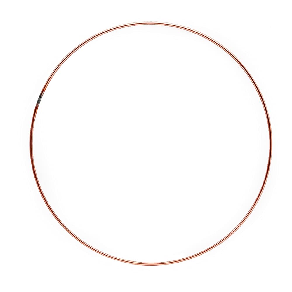306mm (12in) Copper Metal Ring for Crafts - Wreath & Flower Hoop