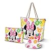 Disney Minnie Mouse Fruits-Sac de Plage Soleil, Multicolore, 52 x 37 cm #4