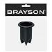 Salon Black Hair Iron Appliance Holder 2" AH-05