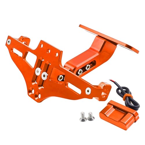 Support de plaque Kawasaki KLE 500 anti-vibration cadre feu