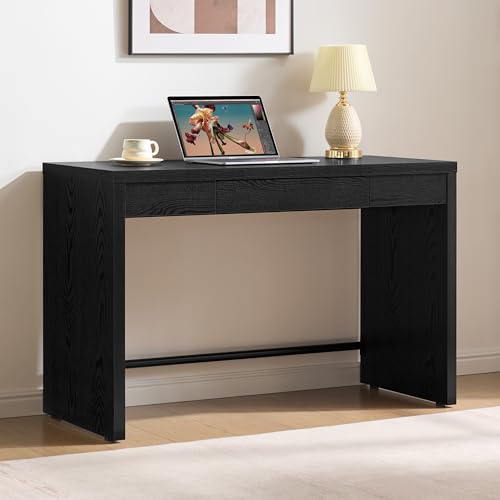 SICOTAS 47-Inch Wooden Study Desk with Drawer