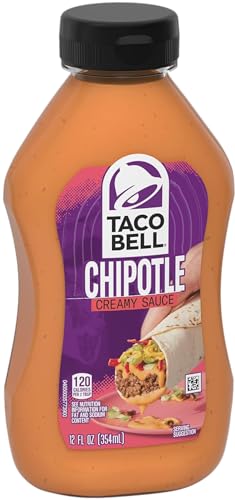 Taco Bell Mexican Taco Bell Chipotle Creamy Sauce, 12oz, 12 ounce - SET OF 2