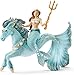 Schleich Bayala - 3 PC Mermaid Eyela Figure with Magic Horse - Mermaid Toy and Seahorse Playset for Girls and Boys - Underwater Fairy and Unicorn Toy - Fantasy Figurines for Kids Ages 5+ | 70594