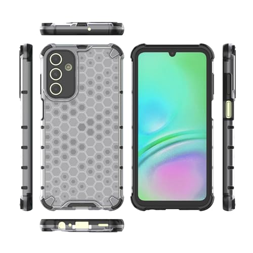 Image of Glasgow Back Case Cover Compatible with [ Samsung Galaxy F15 5G ] (Stylish Design) - Transparent