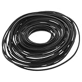 BAZEITFLOW 50 pezzi Cinghie in Gomma per Registratori Cassette Mix Misure Kit Riparazione Nastro Cassette Facili da Usare per Manutenzione Lettori e Registratori Portatili