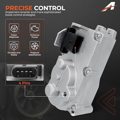 Image of 5494878RX Turbo Actuator 6.7 Cummins Compatible with VGT Turbo Holset HE300VG HE351VE VHT Compatible with Dodge Ram 2500 3500 4500 5500 2008-2018 Replace 68445522AA 68481772AA 4034309 5494878