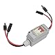 Leistungsschalter MCB 2P DC Combiner Box, Überspannungsschutz, Transparente Abdeckung, IP65, DIN-Schiene, 32 A, Anwendbar für Haushalt, Wohnmobil (Mit Kabel und