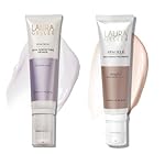 LAURA GELLER NEW YORK Spackle Duo: Spackle Skin-Perfecting Super-Size Makeup Primer - Diamond & Ethereal Rose Gold - Foundation Makeup Primer