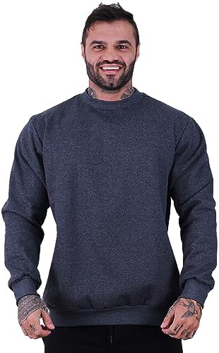 Blusa Moletom Basic MXD Conceito Sem Touca Academia Fitness Casual Lisa Sem Estampa
