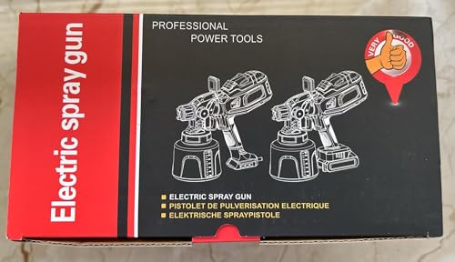 850W HVLP Paint Sprayer, 1400ml Large Capacity GALAX PRO Electric Paint Sprayer,Equipped with 5 Nozzles 3 Spray Modes, up to 650ml/min,Suitable for Spraying Cabinets, Walls and Crafts - Image 14