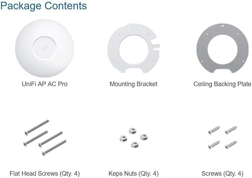 Miniatura 4 de Ubiquiti UniFi AP, AC PRO, paquete de 3 - UAP-AC-PRO-3(US)