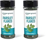 Amazon Grocery, Parsley Flakes, 0.4 Oz, Pack of 2 (Previously Happy Belly, Packaging May Vary)
