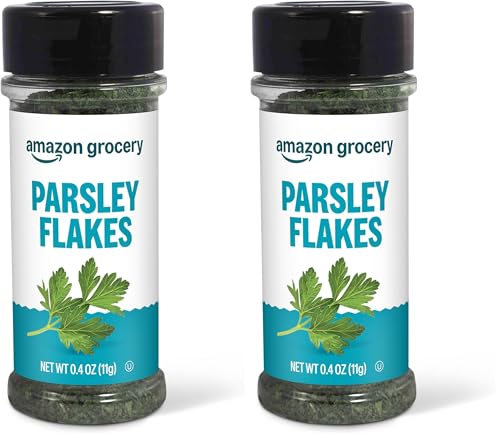 Amazon Grocery, Parsley Flakes, 0.4 Oz, Pack of 2 (Previously Happy Belly, Packaging May Vary)