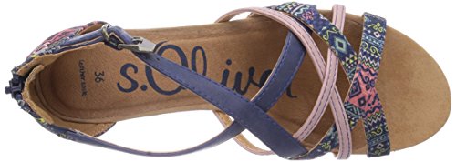 S.Oliver 48208, Sandali Aperti con Tacco a Cuneo